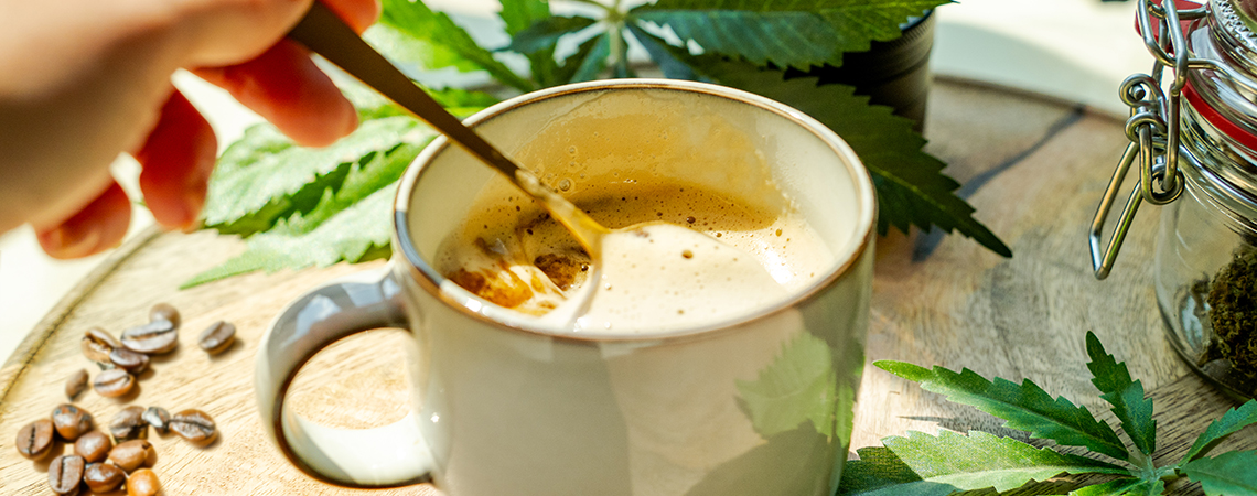 Hoe maak je cannabis koffie